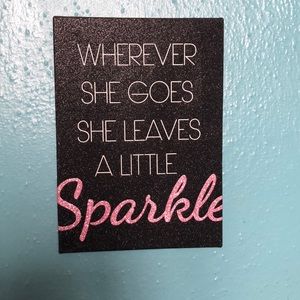 Glitter Wall Art